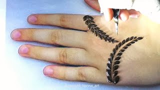 Stylish Fingers mehendi design for eid 2020 || How to make fingers design with pro tip.