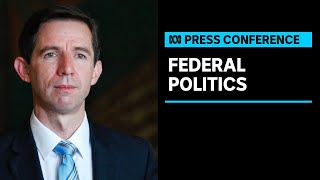 Simon Birmingham speaks after the resignation of Liberal MP Nicolle Flint | ABC News