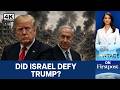 US-Israel Tensions Boil: Did Netanyahu Defy Trump During Iran Talks? | Vantage on Firstpost | 4K