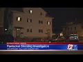 Pawtucket Police investigating shooting,  2 masked men involved