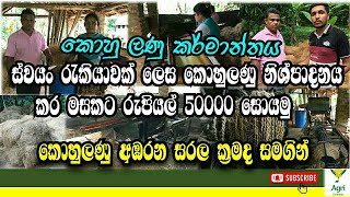 කොහු ලණු කර් මාන්තය | කොහු ලණු කර් මාන්තය නව තාක්ෂණය | Coir Rope Industry in Sri Lanka | Agri School