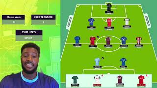 MY FPL GW10 TEAM SELECTION!☄️| FODEN ➡️ MBEUMO OR SAKA⁉️| FANTASY PREMIER LEAGUE TIPS 2024/25