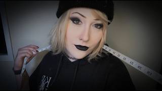 ASMR | Goth Girl Measures You For Art Class!