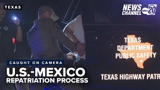 Watch the process of how migrants are deported or expelled from the United States