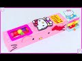 How to make Hello kitty paper pencil Box |School supplies / DIY Toothpaste box Paper pencil box