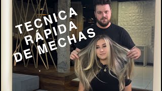 Mechas com contraste #13