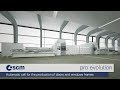 SCM pro evolution - automatic cell for the production of doors and windows frames