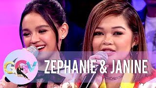 Zephanie And Janine Reminisce Their Tawag Ng Tanghalan Days   Ggv