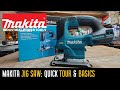 Makita Cordless Jig Saw DJV184Z | Tool Tour & Basic Functions