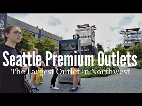 🇺🇸 Seattle Premium Outlets In Tulalip Washington Is The Largest Outlet ...