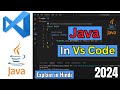Visual Studio Code setup for java | Run java in Vs Code 2024 #java #vscode