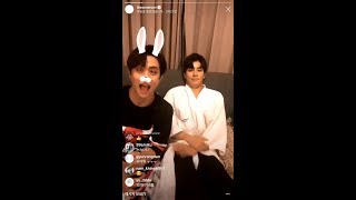 180729 김동한 김상균 인라 Donghan Sanggyun ig live