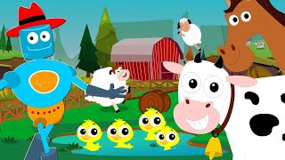 old macDonald had a farm interactive- 3D Animation English Nursery Rhymes & Songs for toddler..
