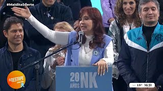 Cristina Fernández de Kirchner en Plaza de Mayo y el análisis de Navarro, Lijalad y Colombatti