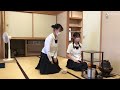 茶道部　部活動紹介動画 1