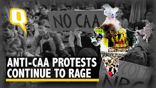 Anti-CAA Protests Continue to Grip Several Parts of India | The Quint