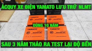 KIỂM TRA VỆ SINH BỘ ĂCQUY YAMATO SAU 3 NĂM LƯU TRỮ NĂNG LƯỢNG MẶT TRỜI