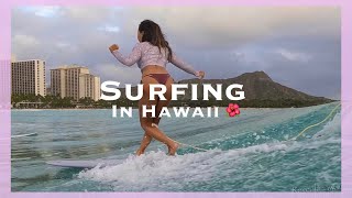 〖Hawaii Surfing 4K〗Waikiki A Surfing Paradise🌺