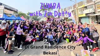 ZUMBA WITH ZIN DETTY DI GRAND RESIDENCE CITY BEKASI