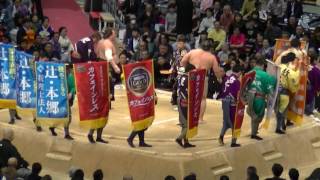 大相撲.2016.11.27/日馬富士(harumafuji) 鶴竜(kakuryu)/hakata Basho/day 15 #sumo