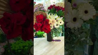 Beautiful bouquet in the vase #bouquet #flowertech9