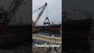 Dredging with using Grab barge