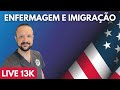 Respondendo perguntas de Enfermagem e Imigração