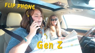 Flip Phone Roadtrip as a Gen X and Gen Z