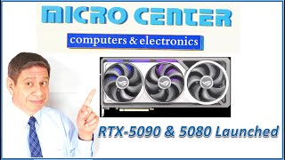 Micro Center RTX-5090/RTX-5080 On-Sale