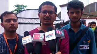 College students and ABVP activists protesting at, Udhampur || Jammu Kashmir News ||