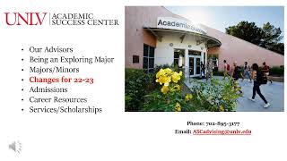 UNLV/CSN Academic Success Center Presentation