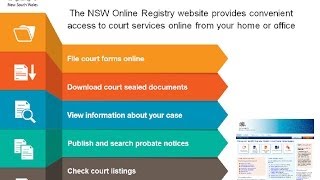 NSW Online Registry Overview