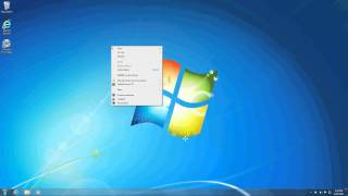 How to resize icons on the desktop in Windows 7