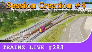 Trainz LIVE EP. 283 | Building the Milton Valley Railroad | Session Creation #4