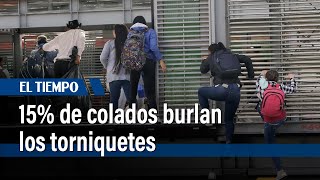 ¿Cuáles son la cifras de colados en TransMilenio? | El Tiempo