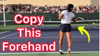 Emma Raducanu Forehand Technique (What To Copy To Improve Your Tennis)