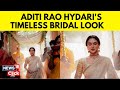 Actress Aditi Rao Hydari Walks Down The Aisle, Siddharth Adores Her In New Wedding Photos | N18V