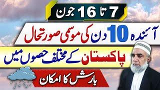 Weather Forecast for Next 10 days (7th - 16th June ) || Crop Reformer