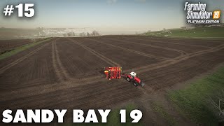 Creating Tramlines Sandy Bay #15, Farming Simulator 19 Timelapse, Seasons