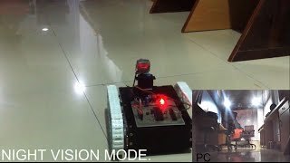 Android Controlled Wildlife Observation Robot Project
