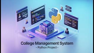 ๐ College Management System โ Python Project || mini python projects for beginners and developers.