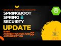 Spring Security Update | Basic Authentication Authorization | Without WebSecurityConfigurerAdapter