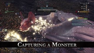 Monster Hunter: World - How to Capture Monsters