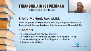 Financial Aid 101 Webinar