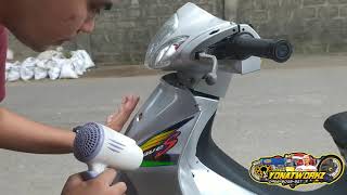 PAANO MAG KABIT NG DECALS SA MOTOR: TUTORIAL