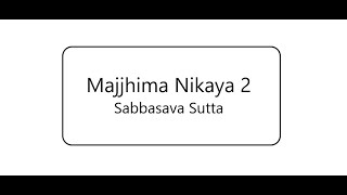 Sabbasava Sutta [MN2] - Venerable Dhammavuddho Mahathera