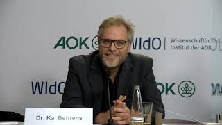 Pressekonferenz von AOK-BV und WIdO: Arzneimittel-Kompass 2021- neue Wege zu fairen Preisen