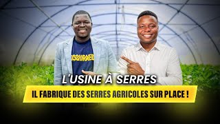 Fini limportation : Il fabrique des serres agricoles sur place ! 🇨🇮