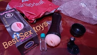 Sex toy unboxing and review || Best masturbator sex toys for men