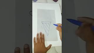 How to draw a very easy ice cream🍦 drawing #easydrawing #shorts #youtubeshorts #trending #viral